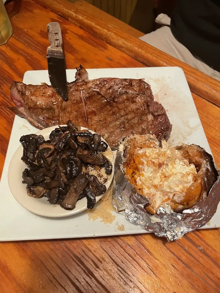 12oz Ribeye Mushrooms